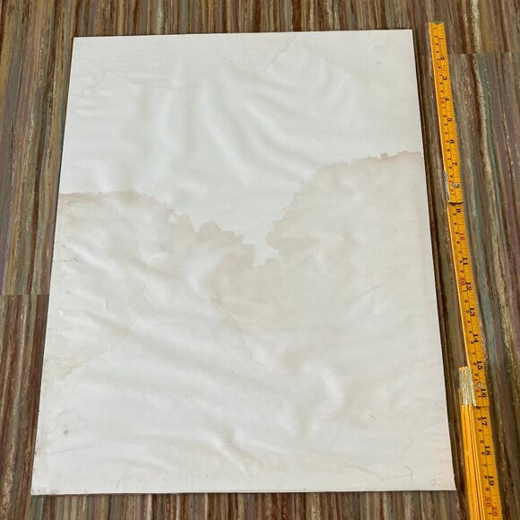 Indian Trackers in Snow Printed Mirror Art Print Vintage Native American AS-IS - Picture 6 of 10